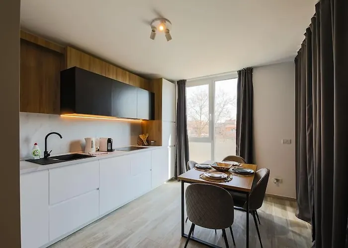 Apartment Luxury Apt. Near River & Parking